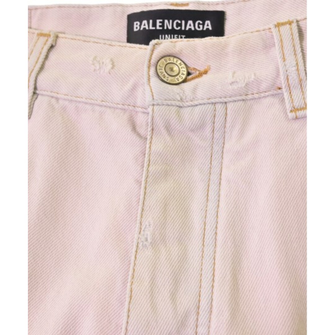 Balenciaga(バレンシアガ)のBALENCIAGA バレンシアガ デニムパンツ S ベージュ 【古着】【中古】 メンズのパンツ(デニム/ジーンズ)の商品写真