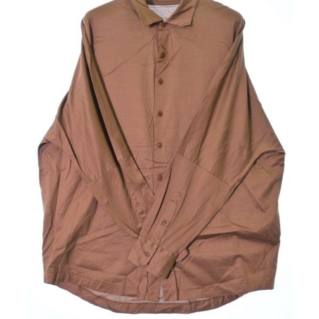 CASEY CASEY ケイシーケイシー カジュアルシャツ M 茶 【古着 CASEY CASEY ケイシーケイシー カジュアルシャツ M 茶 【古着