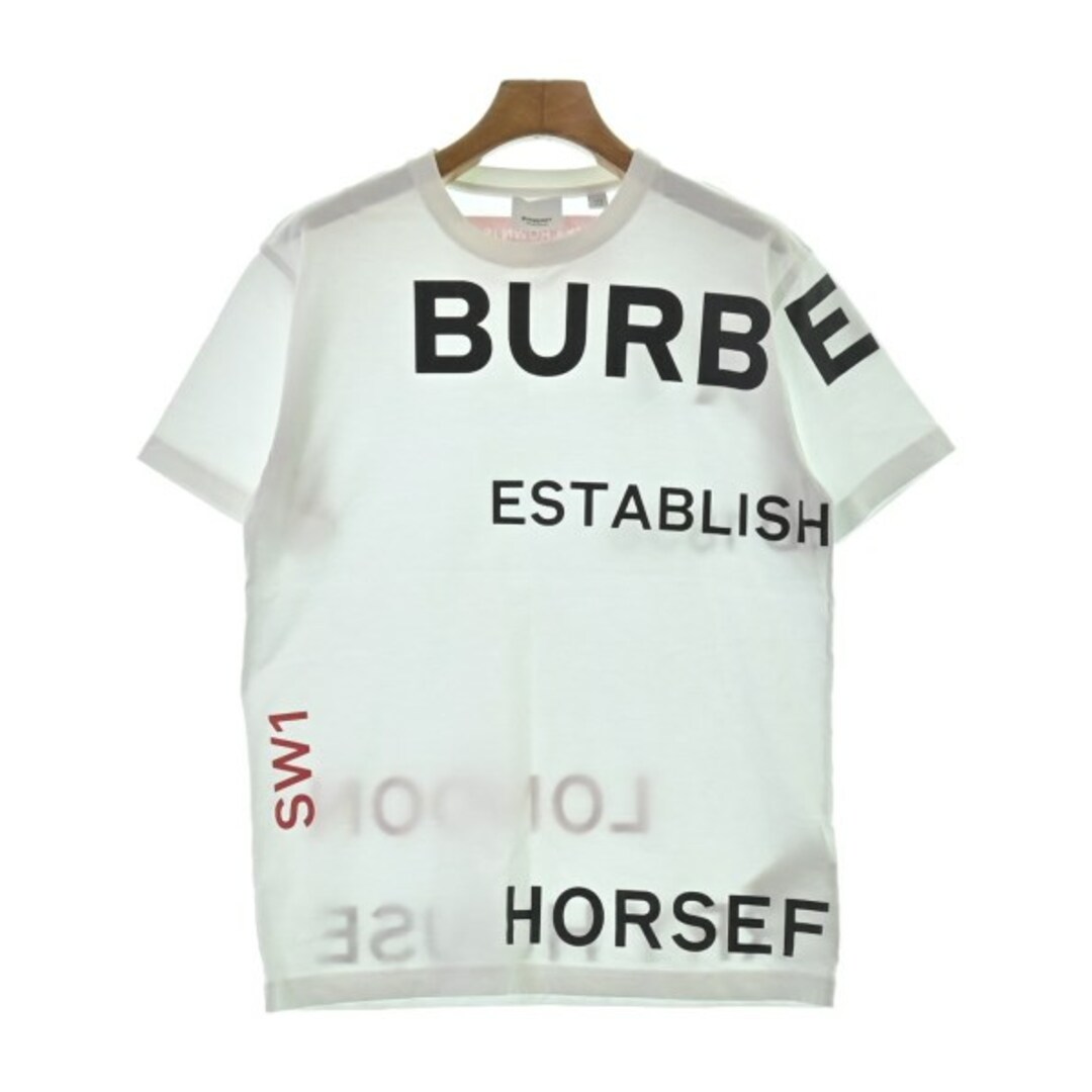 BURBERRY バーバリー Tシャツ・カットソー XXS 白 【古着】 BURBERRY バーバリー Tシャツ・カットソー XXS 白 【古着】