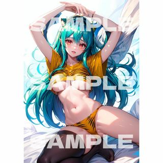 【A4写真用紙】アニメ ファンアート 同人 イラスト グラビア 高画質【103】(その他)