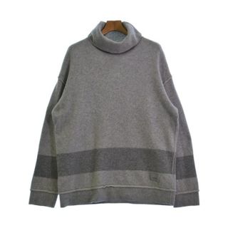 BURBERRY - BURBERRY バーバリー ニット・セーター M グレー 【古着】【中古】