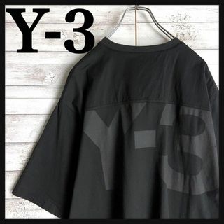 ワイスリー(Y-3)の9068【ビッグサイズ】Y-3☆バックプリント定番カラーtシャツ　入手困難　美品(Tシャツ/カットソー(半袖/袖なし))