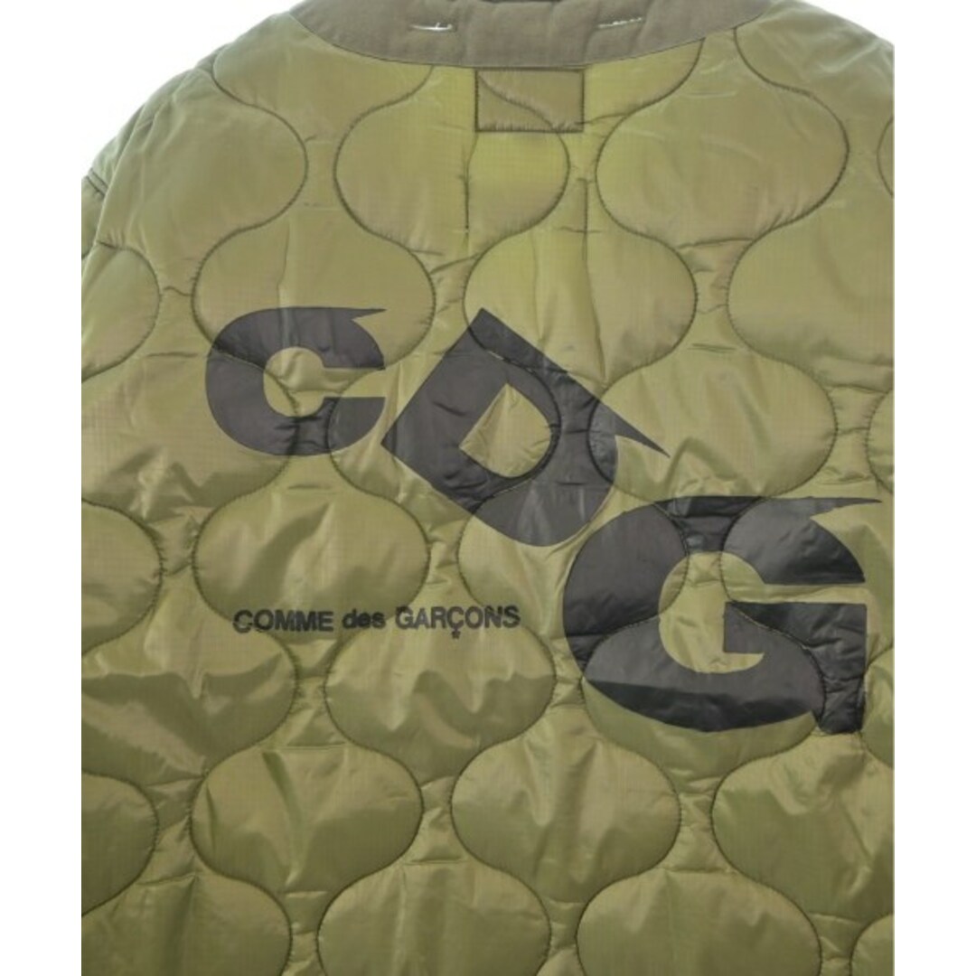 CDG シーディージー ミリタリーブルゾン XL カーキ 【古着】【中古】 メンズのジャケット/アウター(ミリタリージャケット)の商品写真