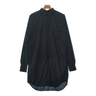 ブラックコムデギャルソン(BLACK COMME des GARCONS)のBLACK COMME des GARCONS カジュアルシャツ XL 黒 【古着】【中古】(シャツ)