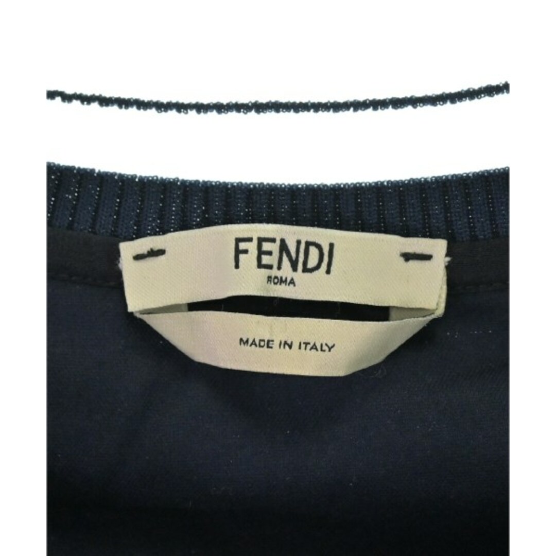 FENDI - FENDI フェンディ スウェット 38(S位) 紺 【古着