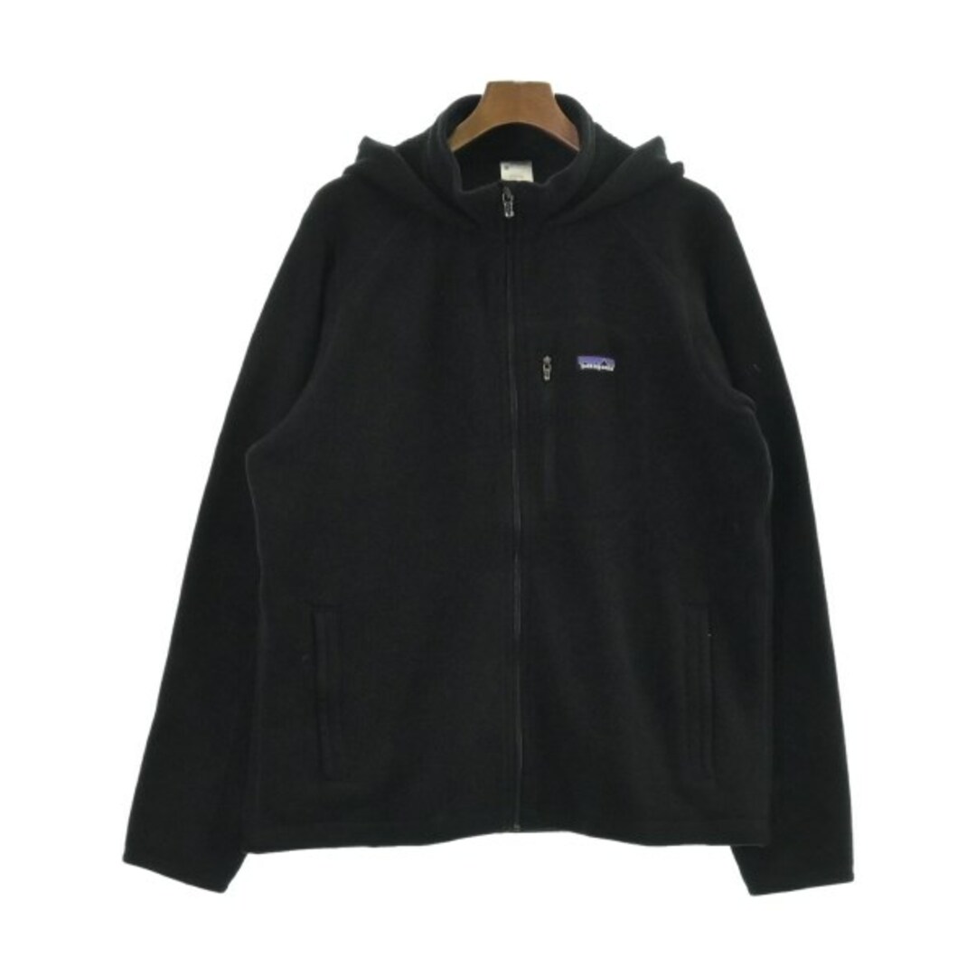 patagonia - patagonia パタゴニア パーカー L 黒 【古着】【中古】の