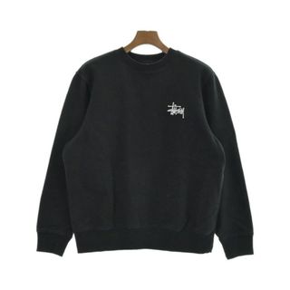 ステューシー(STUSSY)のSTUSSY ステューシー スウェット S 黒 【古着】【中古】(スウェット)