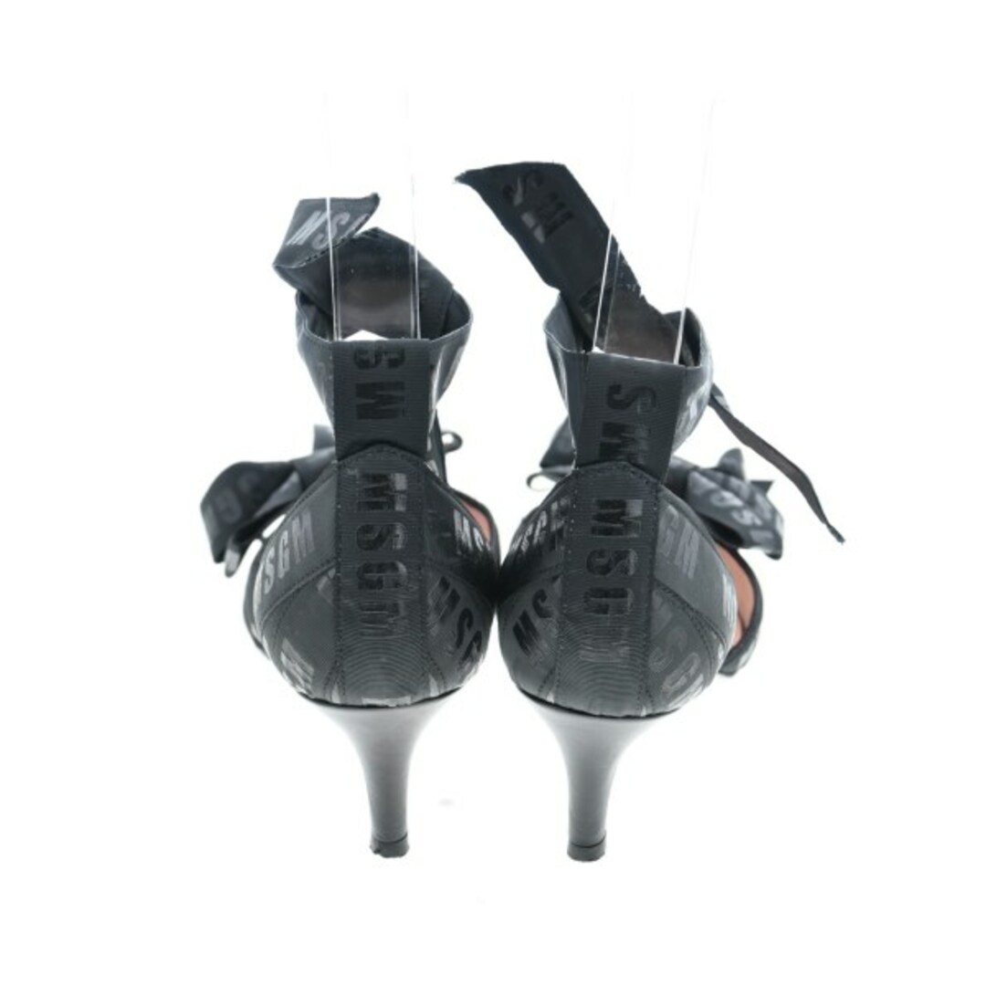 MSGM(エムエスジイエム)のMSGM エムエスジーエム パンプス EU37(23.5cm位) 黒 【古着】【中古】 レディースの靴/シューズ(ハイヒール/パンプス)の商品写真