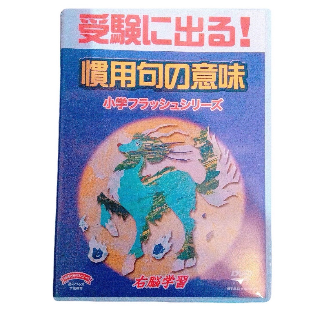 星みつる式 小学受験フラッシュ 10巻セット 受験に出る DVD 国語 七田式 キッズ/ベビー/マタニティのおもちゃ(知育玩具)の商品写真