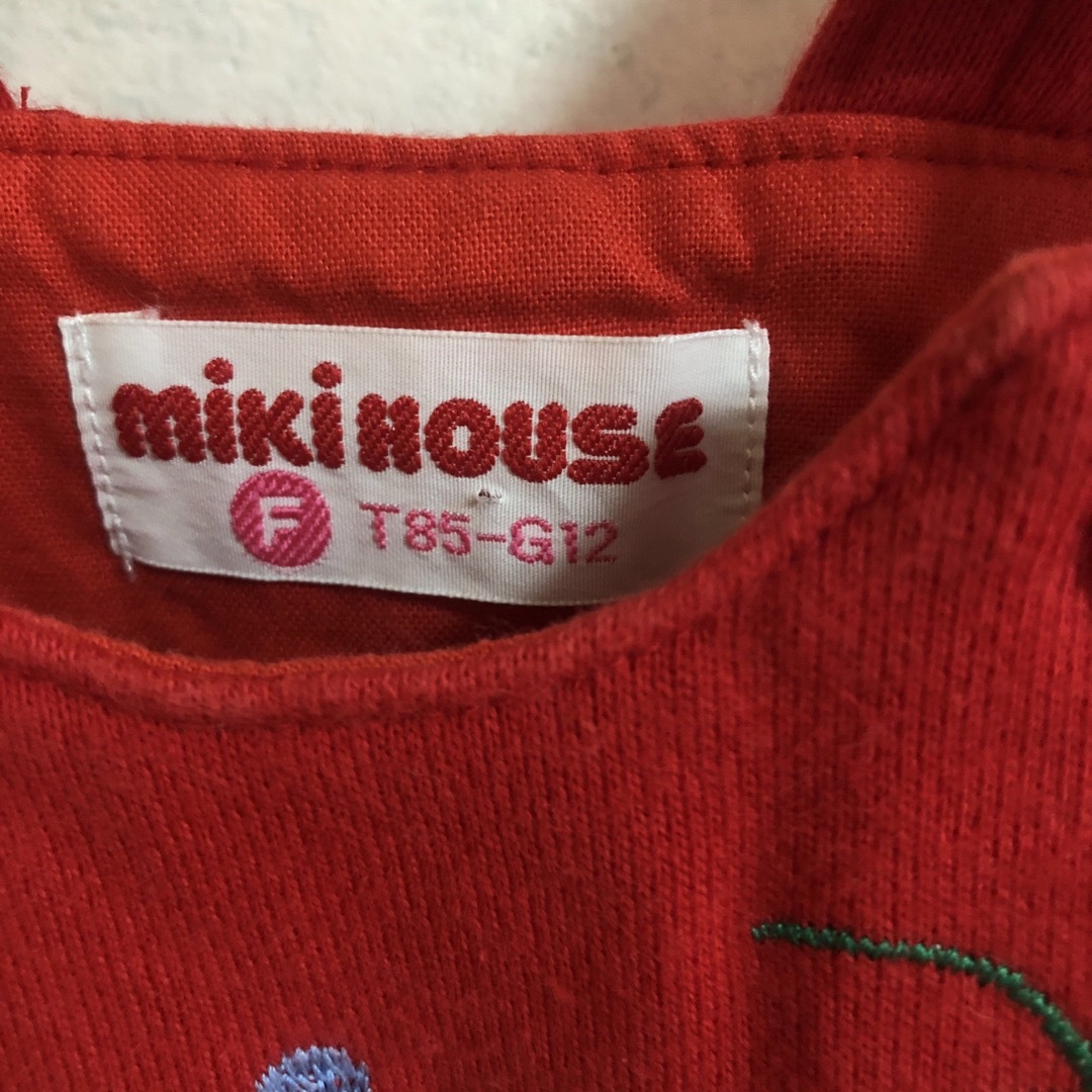 mikihouse(ミキハウス)のミキハウスダルマオール恐竜美品85 キッズ/ベビー/マタニティのベビー服(~85cm)(ロンパース)の商品写真