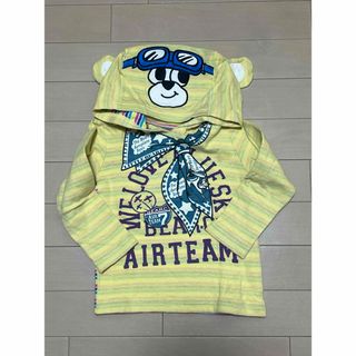 リトルベアークラブ(LITTLE BEAR CLUB)のLITTL BEAR CLUB   ロングTシャツ　　95(Tシャツ/カットソー)