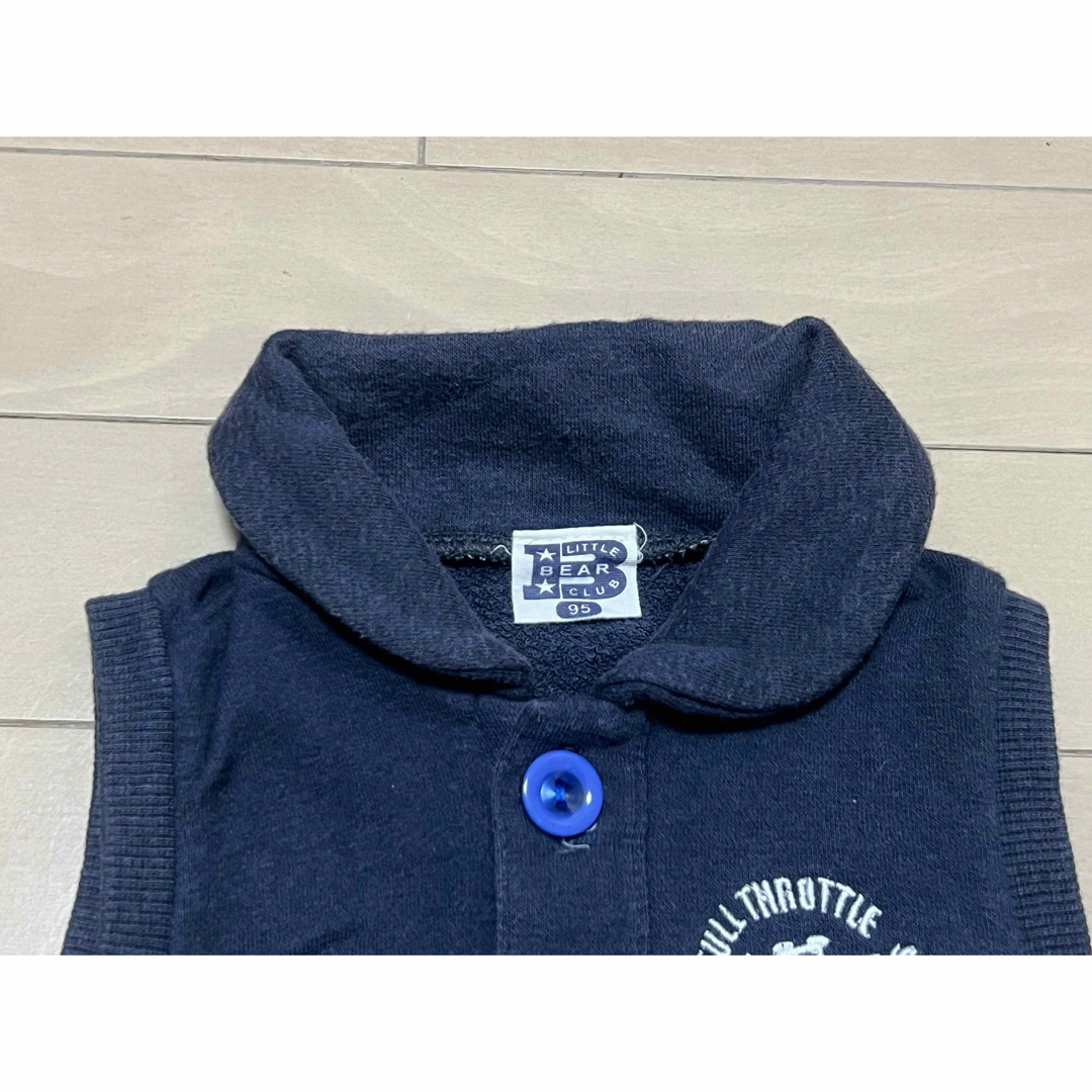 LITTLE BEAR CLUB(リトルベアークラブ)のLITTL BEAR CLUB   ベスト　95 キッズ/ベビー/マタニティのキッズ服男の子用(90cm~)(Tシャツ/カットソー)の商品写真