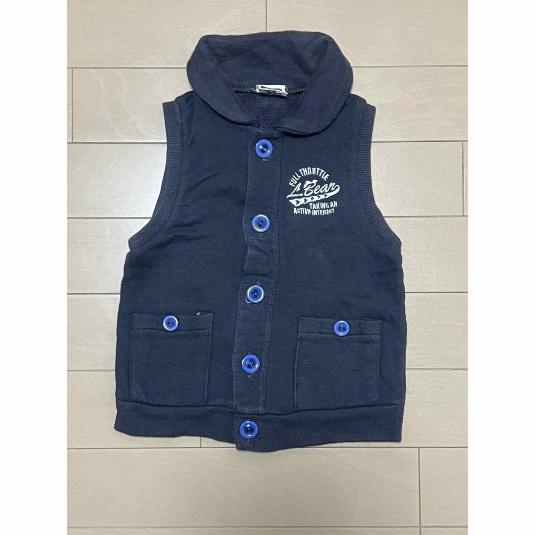 LITTLE BEAR CLUB(リトルベアークラブ)のLITTL BEAR CLUB   ベスト　95 キッズ/ベビー/マタニティのキッズ服男の子用(90cm~)(Tシャツ/カットソー)の商品写真