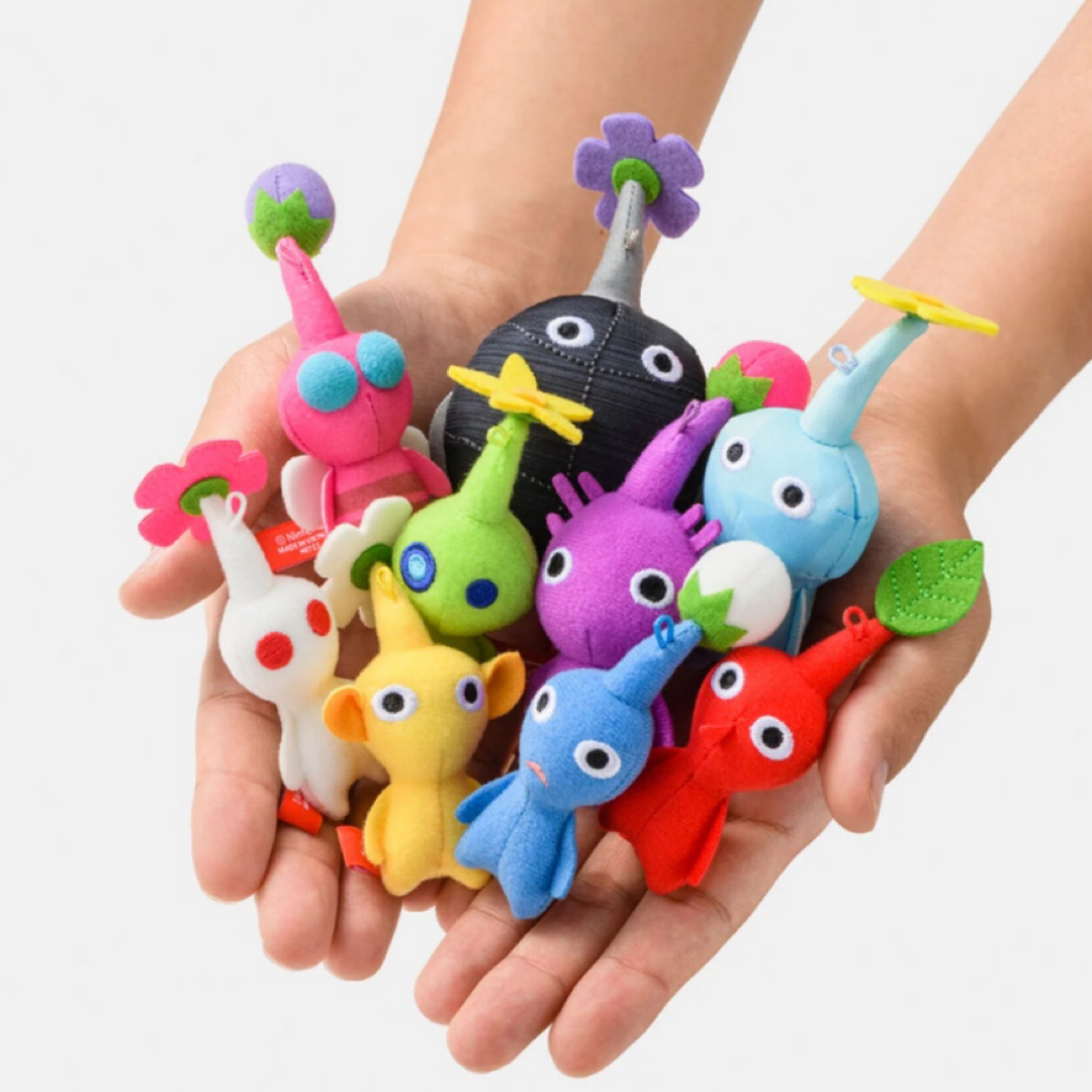 任天堂(ニンテンドウ)のピクミン PIKMIN マスコット 赤 ぬいぐるみ キーホルダー 任天堂 限定品 エンタメ/ホビーのフィギュア(ゲームキャラクター)の商品写真