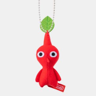 ニンテンドウ(任天堂)のピクミン PIKMIN マスコット 赤 ぬいぐるみ キーホルダー 任天堂 限定品(ゲームキャラクター)