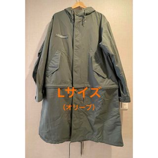 GU  UNDERCOVER   2WAYモッズコート  L （オリーブ）