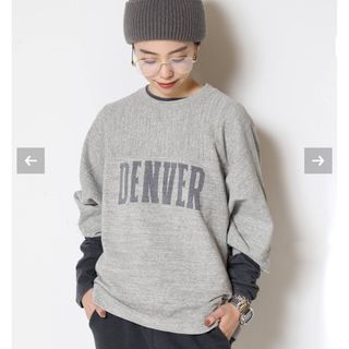 ドゥーズィエムクラス(DEUXIEME CLASSE)のREMI RELIEF/レミレリーフ】DENVER FOOT BALL Tシャツ(カットソー(長袖/七分))