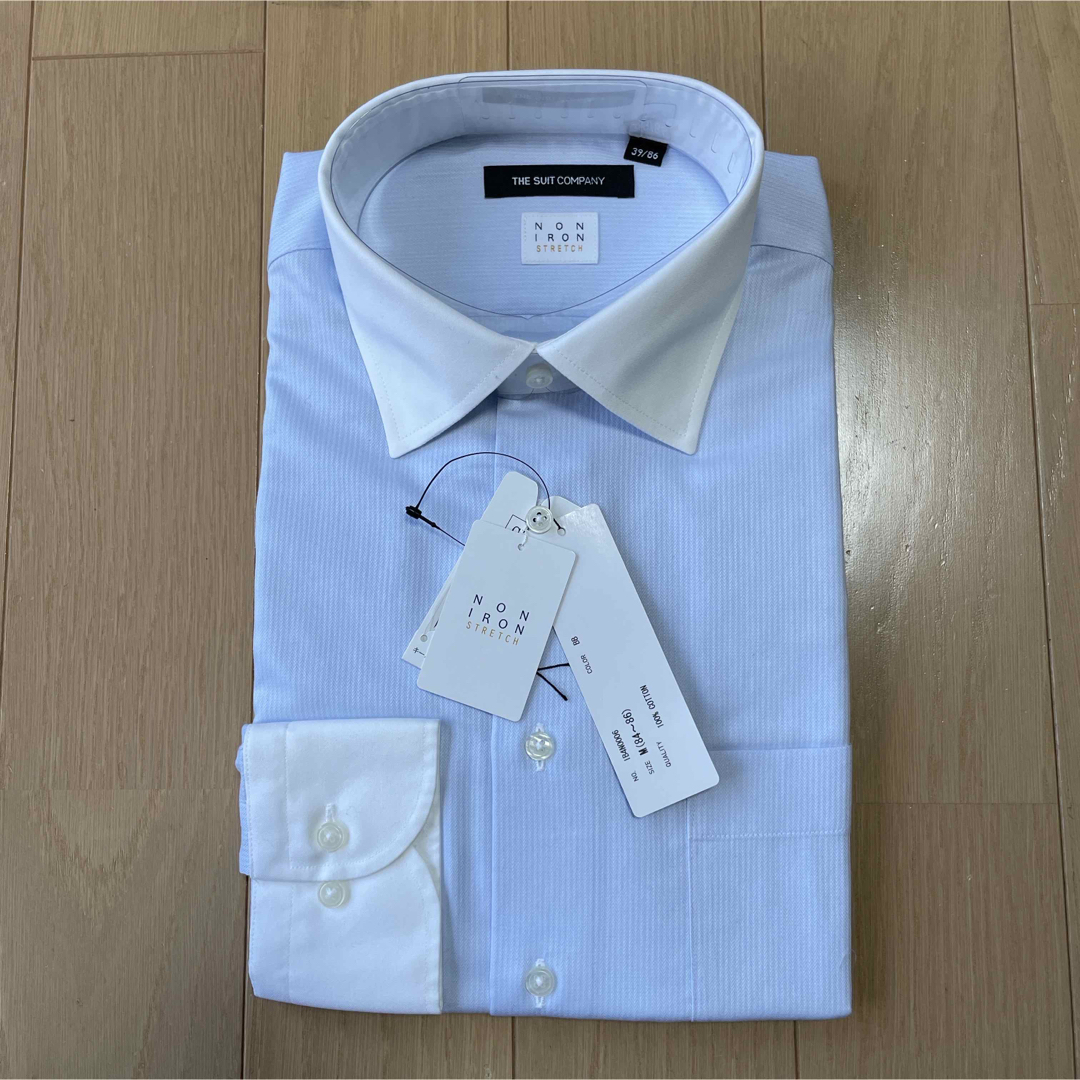 THE SUIT COMPANY(スーツカンパニー)のスーツカンパニードレスシャツ新品M39-86クレリック メンズのトップス(シャツ)の商品写真