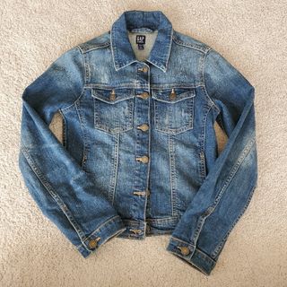 ギャップキッズ(GAP Kids)のGAP デニムジャケット Gジャン 女の子 160サイズ デニムブルー(ジャケット/上着)