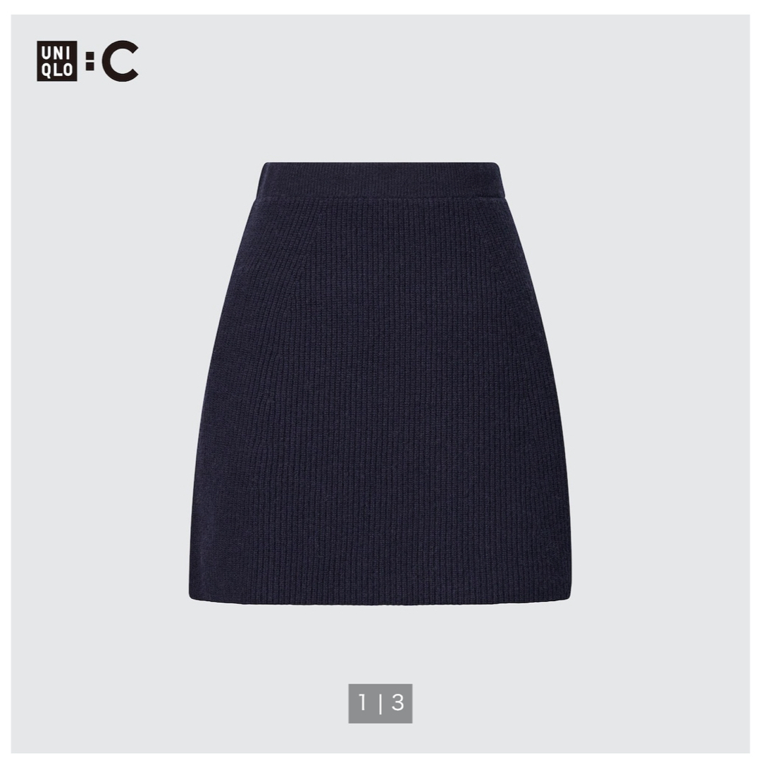 UNIQLO(ユニクロ)のユニクロ　ニット　スカート レディースのトップス(ニット/セーター)の商品写真