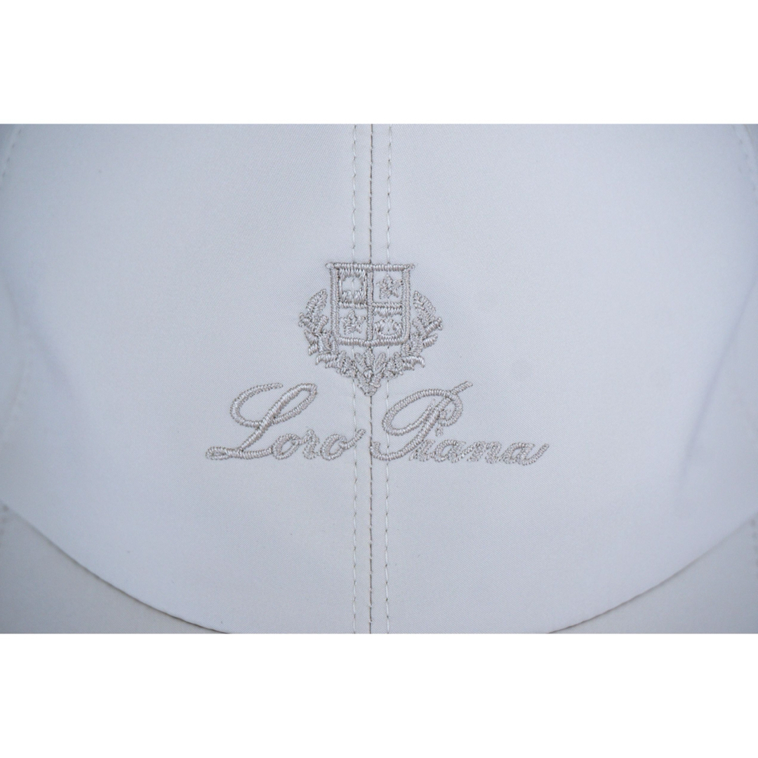 LORO PIANA(ロロピアーナ)のLoro Piana ロロピアーナ ロゴ刺繍6パネルキャップ メンズの帽子(キャップ)の商品写真