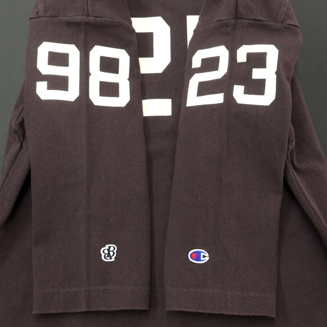 Champion(チャンピオン)の【中古】チャンピオン Champion 2023年春夏 BEAMS BOY別注 コットン カットソー グレー【サイズS】【レディース】 レディースのトップス(シャツ/ブラウス(長袖/七分))の商品写真