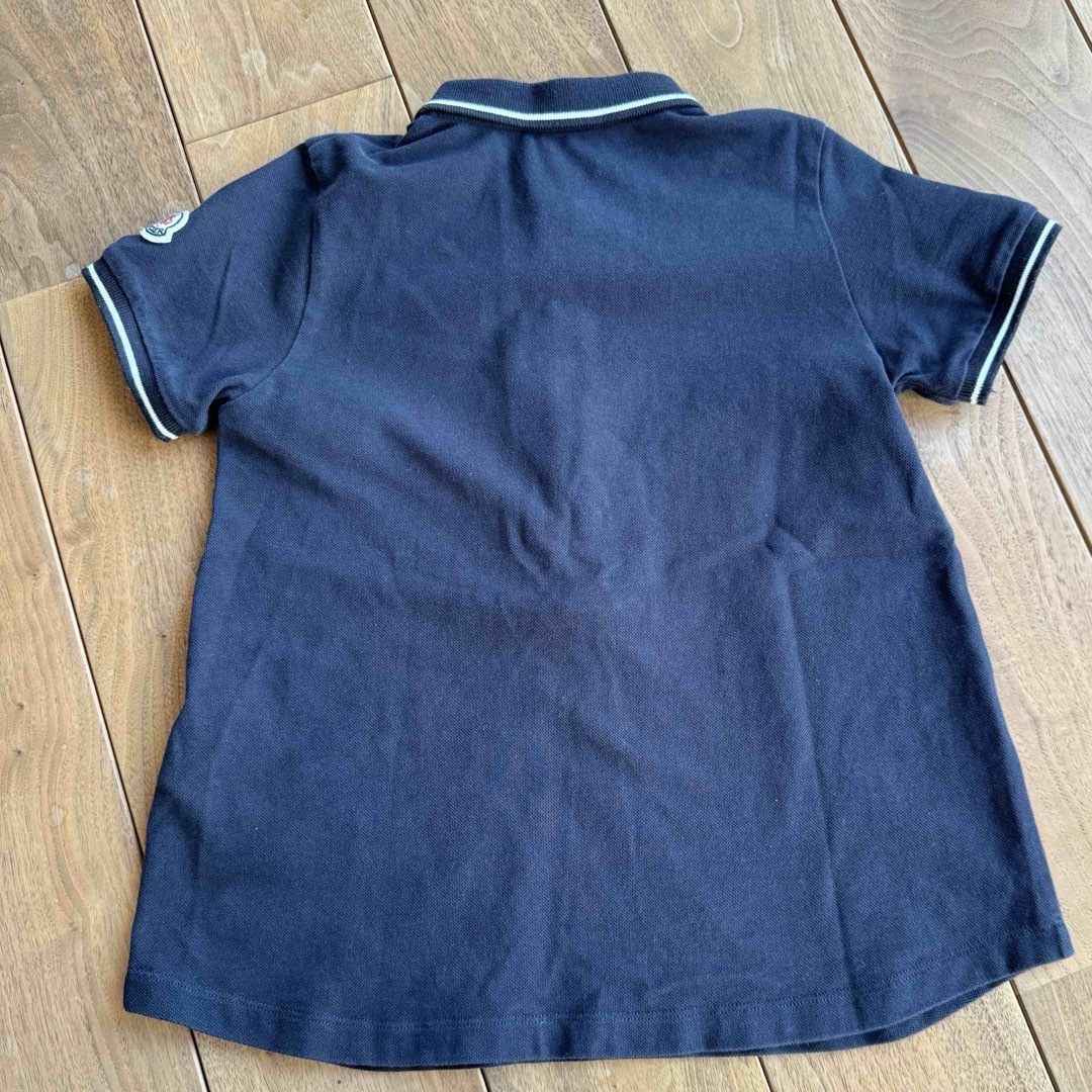 MONCLER(モンクレール)のMONCLER モンクレール リボン ポロシャツ 10A キッズ/ベビー/マタニティのキッズ服女の子用(90cm~)(Tシャツ/カットソー)の商品写真