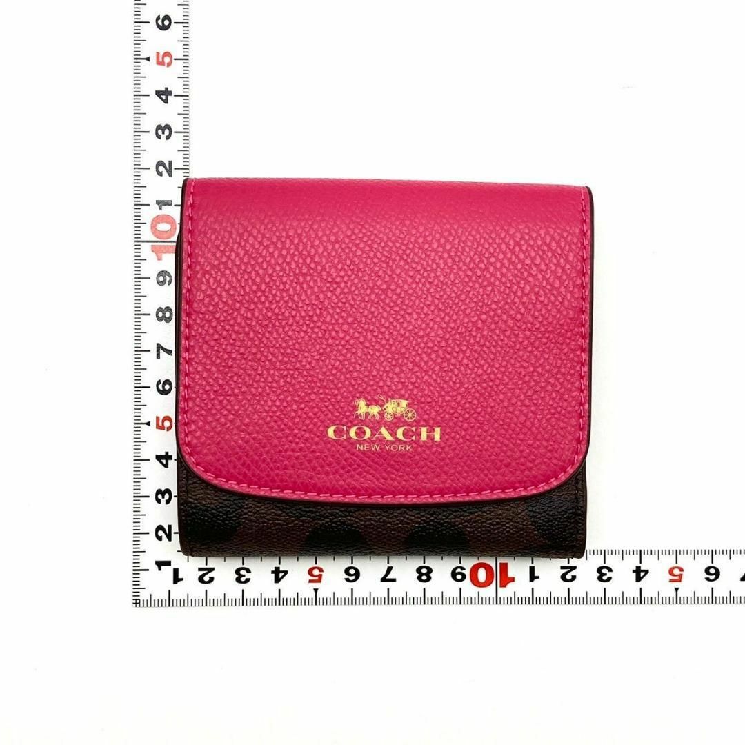 COACH(コーチ)のコーチ シグネチャー トライフォールド ウォレット 折り財布 60311 レディースのファッション小物(財布)の商品写真