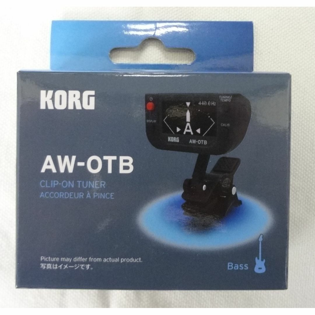 KORG(コルグ)の新品　KORG　クリップ式チューナー ベース用　AW-OTB 楽器のベース(その他)の商品写真