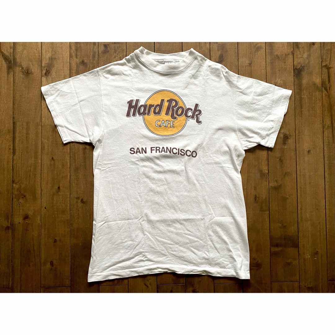 Hard Rock CAFE(ハードロックカフェ)のHard Rock cafe SAN FRANCISCO Tシャツ L ホワイト メンズのトップス(Tシャツ/カットソー(半袖/袖なし))の商品写真