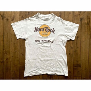 ハードロックカフェ(Hard Rock CAFE)のHard Rock cafe SAN FRANCISCO Tシャツ L ホワイト(Tシャツ/カットソー(半袖/袖なし))