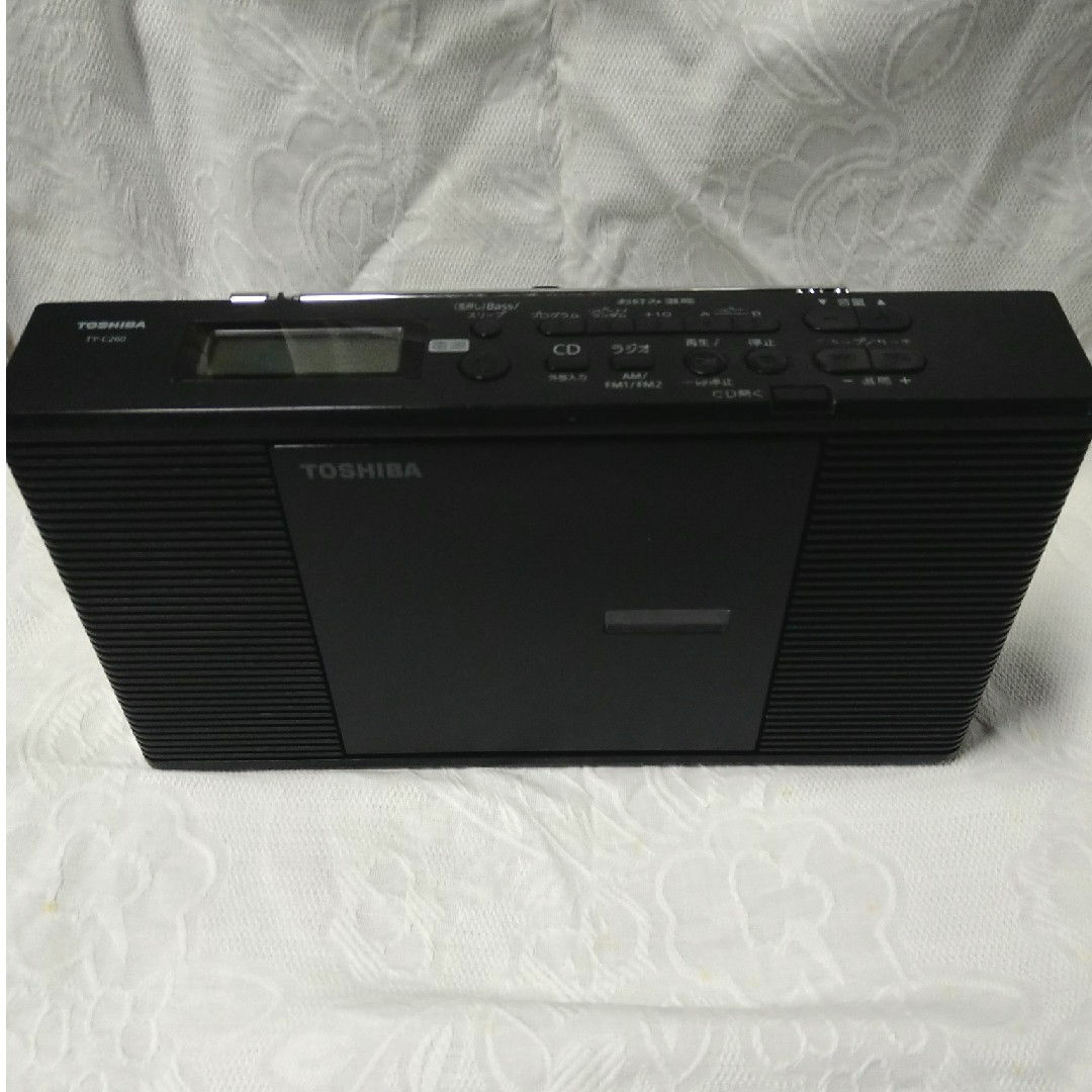 東芝/TY-C260/CDラジオTOSHIBA CDラジオ TY-C260(K) スマホ/家電/カメラのオーディオ機器(ラジオ)の商品写真