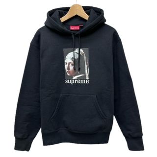 シュプリーム(Supreme)のシュプリーム SUPREME 20AW フェルメール プリント パーカー S 黒(パーカー)