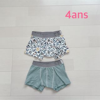 PETIT BATEAU - プチバトー　トランクス2枚組　4ans 