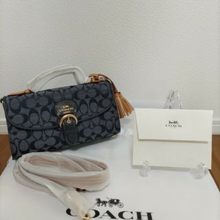 コーチ(COACH)のCOACH コーチ 2WAY ショルダーバッグ ハンドバッグ デニム(ショルダーバッグ)