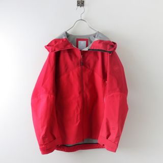 マムート(Mammut)の極美品 定価5.2万 マムート Mammut Crater HS Hooded Jacket クレーターHSフーデッドジャケット L/レッド GORE-TEX【2400013760379】(その他)