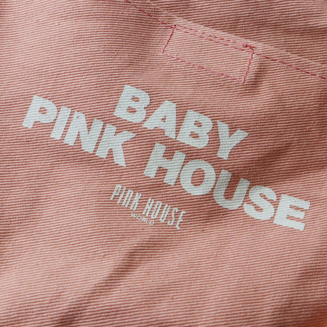 PINK HOUSE(ピンクハウス)のベビー ピンクハウス BABY PINK HOUSE ロゴ巾着バッグ/ピンク ハンドバッグ【2400013765688】 レディースのバッグ(その他)の商品写真