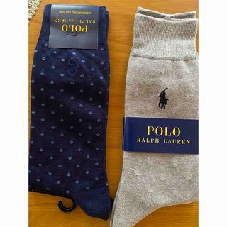 ポロラルフローレン(POLO RALPH LAUREN)の紳士用靴下ポロラルフローレン二足(ソックス)