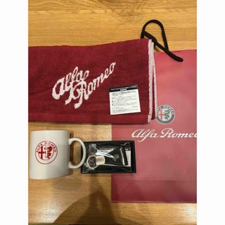 アルファロメオ(Alfa Romeo)のアルファロメオ　ノベルティ　マグカップ　キーホルダー　タオル(その他)