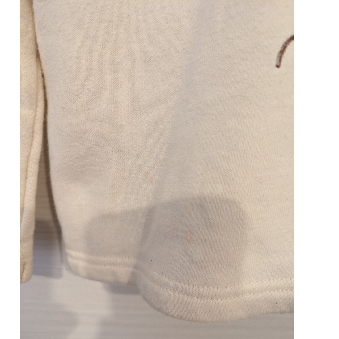 KP(ニットプランナー)のニットプランナー　KP　トレーナー　子供服　女の子　110 　白　トップス キッズ/ベビー/マタニティのキッズ服女の子用(90cm~)(Tシャツ/カットソー)の商品写真