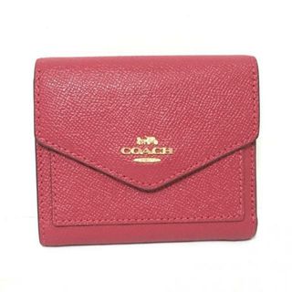 コーチ(COACH)のCOACH(コーチ) 3つ折り財布 - 58298 パープル レザー(財布)