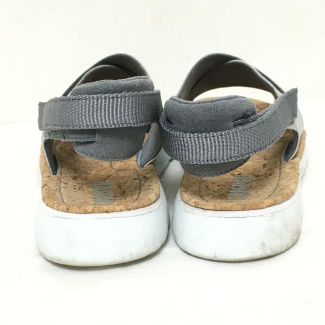 CAMPER(カンペール)のCAMPER(カンペール) サンダル 38 レディース - シルバー×グレー レザー×化学繊維 レディースの靴/シューズ(サンダル)の商品写真