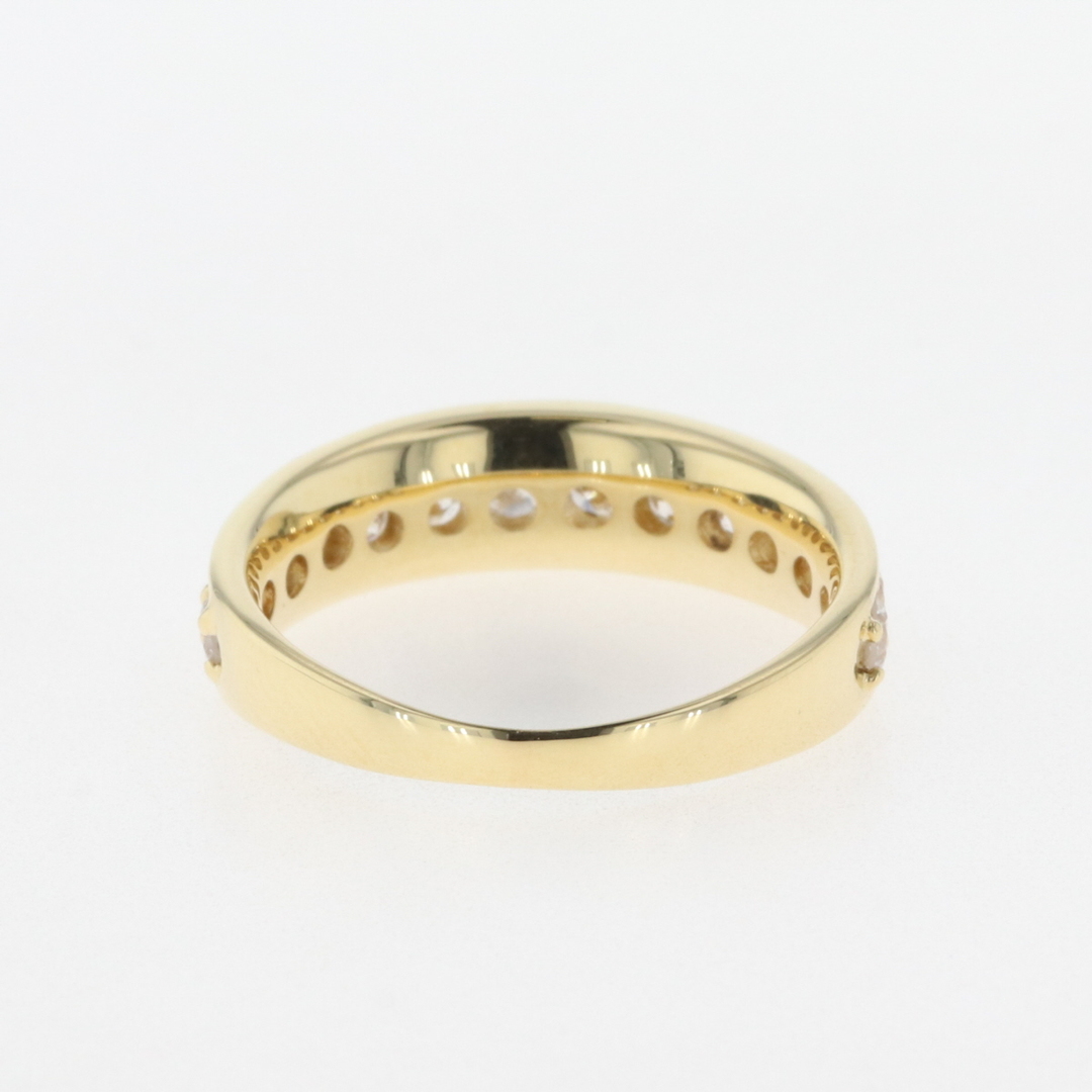 メレダイヤ デザインリング 9.5号 K18 【中古】 レディースのアクセサリー(リング(指輪))の商品写真