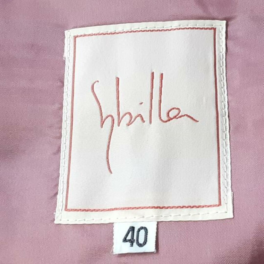 Sybilla(シビラ)のSybilla(シビラ) ワンピース サイズ40 XL レディース美品  - ライトピンク 半袖/ロング レディースのワンピース(その他)の商品写真