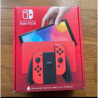 ニンテンドースイッチ(Nintendo Switch)のNintendo Switch 有機EL マリオレッド(家庭用ゲーム機本体)