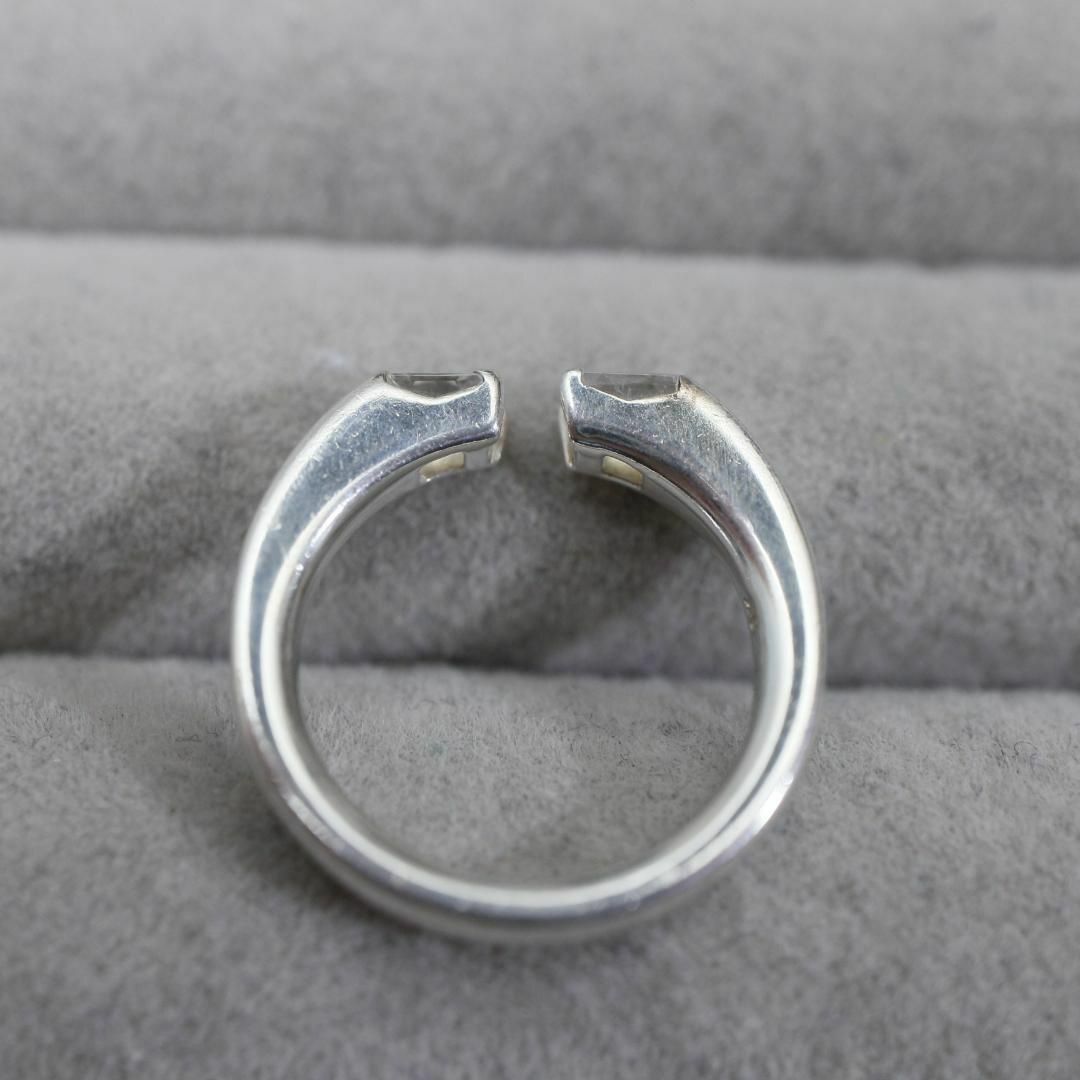 【匿名配送】 4℃ リング 指輪 シルバー SV 2.6g 3号 ストーン レディースのアクセサリー(リング(指輪))の商品写真