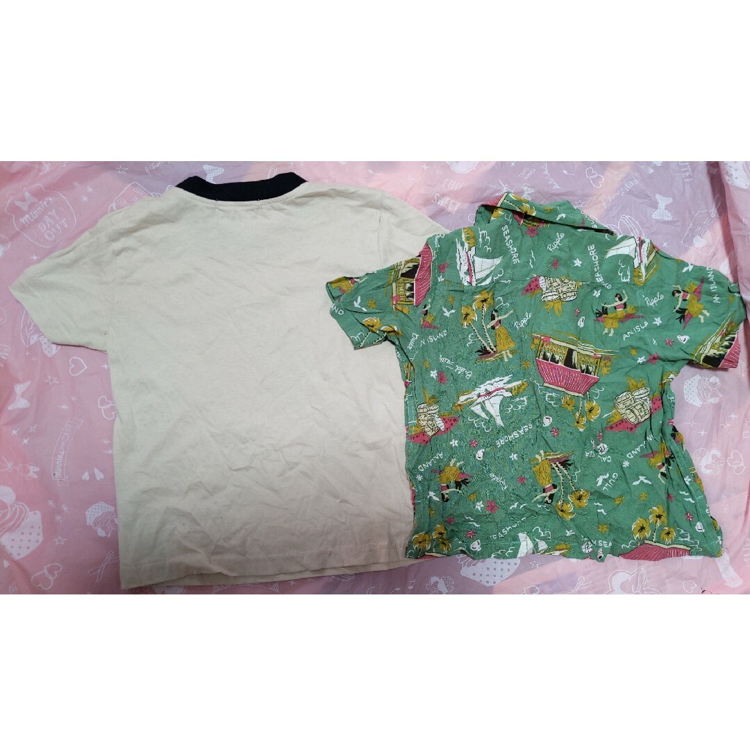 Right-on(ライトオン)のキッズ　Tシャツ　アロハシャツ キッズ/ベビー/マタニティのキッズ服男の子用(90cm~)(Tシャツ/カットソー)の商品写真