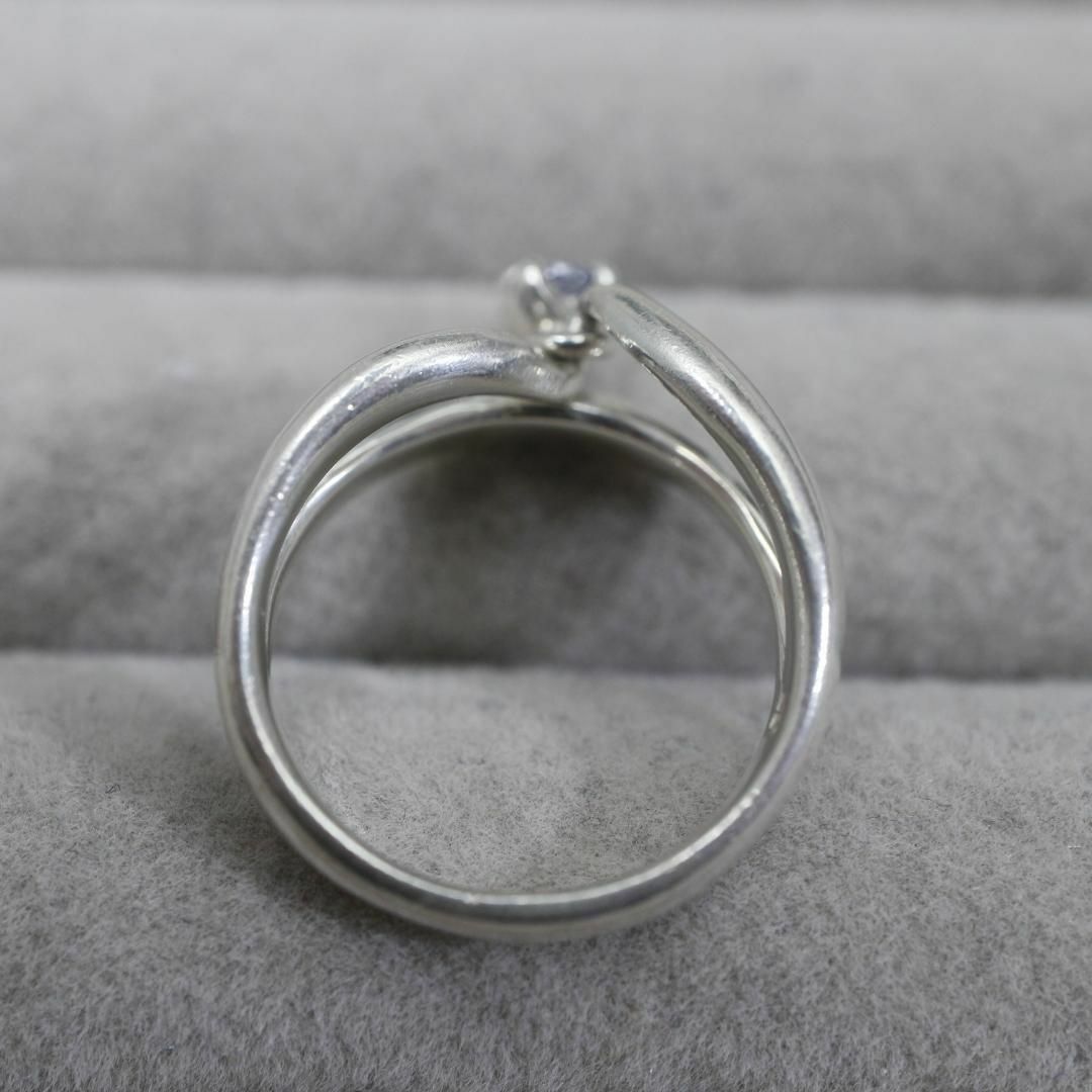 4℃(ヨンドシー)の【匿名配送】 4℃ リング 指輪 シルバー SV 3.9g 10号 ストーン レディースのアクセサリー(リング(指輪))の商品写真