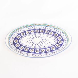 ポーリッシュポタリー(Polish Pottery)のポーリッシュポタリー　ポーランド陶器　オーバル　大皿　1枚(食器)