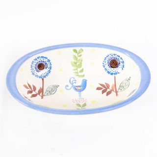 ポーリッシュポタリー(Polish Pottery)のポーリッシュポタリー　ポーランド陶器　グラタン皿　オーバルＳ　1枚(食器)